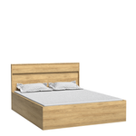 MEDIOLAN-9 - Łóżko ze Stelażem 160x200 cm Hikora