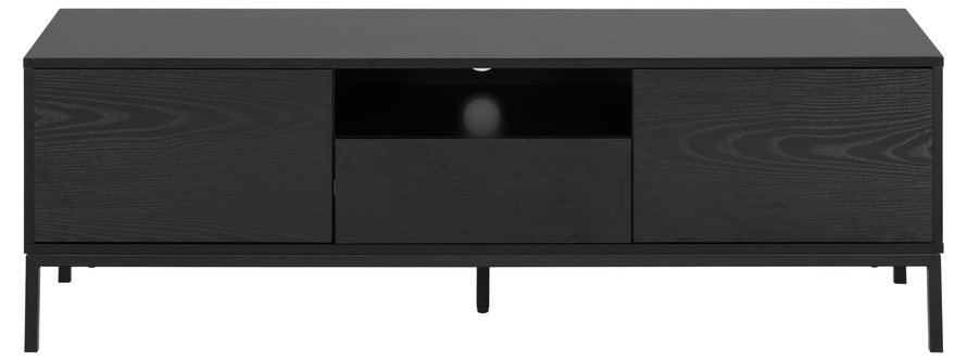 Seaford Komoda Rtv Czarny