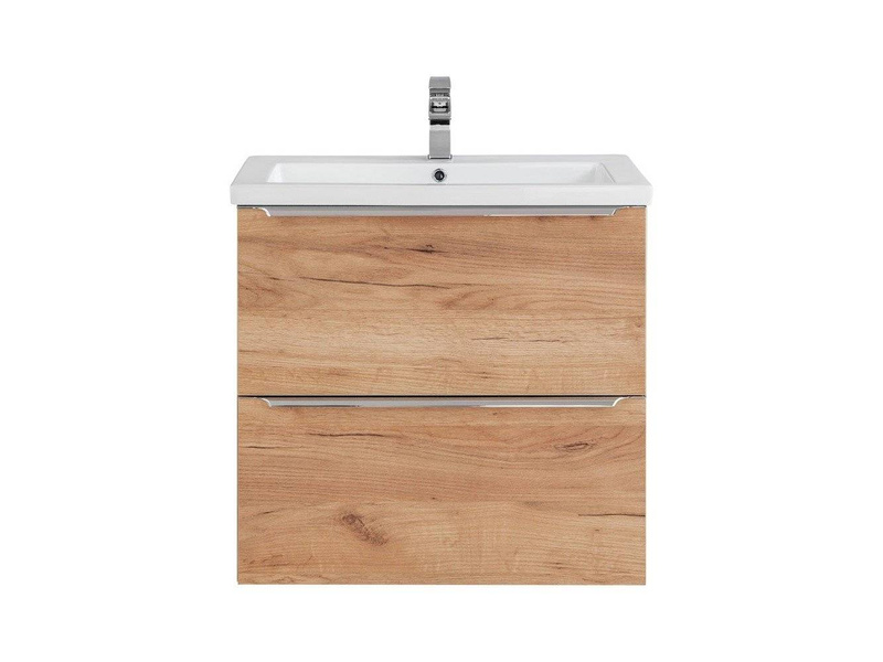 Szafka z umywalką 60 cm Capri dąb 820