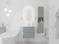 Szafka Pod Umywalkę 60 cm LINE REED GREEN