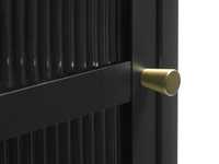 Witryna Bronco H160 cm czarna