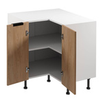 Szafka Kuchenna Dolna 2D Narożna Sorento D90N Biały Mat Puccini