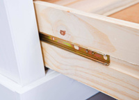 Komoda RTV PROVENCE 3 drewniana biała