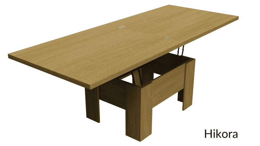 ERYK - Ławostół Ława Rozkładana Stolik Kawowy Hikora