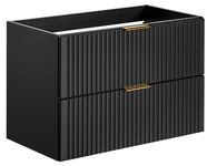Szafka pod umywalkę 80 cm ADEL BLACK