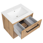 Astor Zestaw Vivien 60 cm Szafka z Umywalką Dąb Wotan