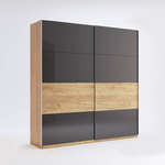 Ramona RA-20-LV - Szafa 2-drzwiowa Przesuwna Dąb Craft Lava Mat 211x200 cm