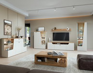 Cut Out CTUV01R - Witryna 1-drzwiowa Prawa Cashmere Dąb Coast Evoke