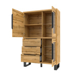 Halle WM Witryna 3D3S Dąb Wotan