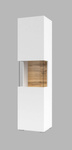 Ava Witryna 1-drzwiowa Biały Mat/Dąb Wotan