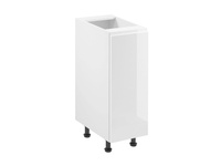 Szafka Kuchenna Dolna 1-drzwiowa Lewa D30-L Aspen White Biały Połysk