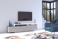 Bota Komoda RTV z Szufladą Biały / Beton Colorado