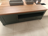 Evora WM Komoda RTV 1D1S 180 cm Zielony / Dąb Lefkas_01