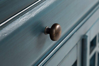 AV175-32  Komoda 2D/1S Avola Antique blue