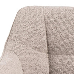 Actona Krzesło Z Podłokietnikiem Brenda Beżowe