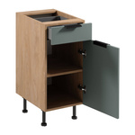 Szafka Kuchenna Dolna 1D1S Sorento D40S1 P/L Puccini Green