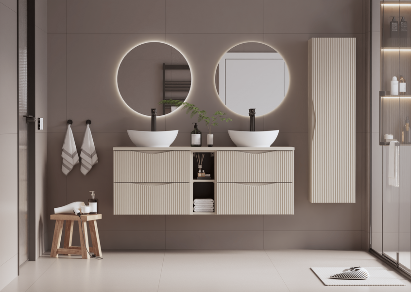 CLEO-03 - Słupek Wysoki 1-drzwiowy Piasek Pustyni