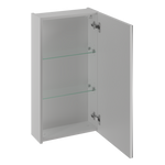 LUSTRO-03 - Szafka Wisząca z Lustrem 1D 40cm Biały Mat