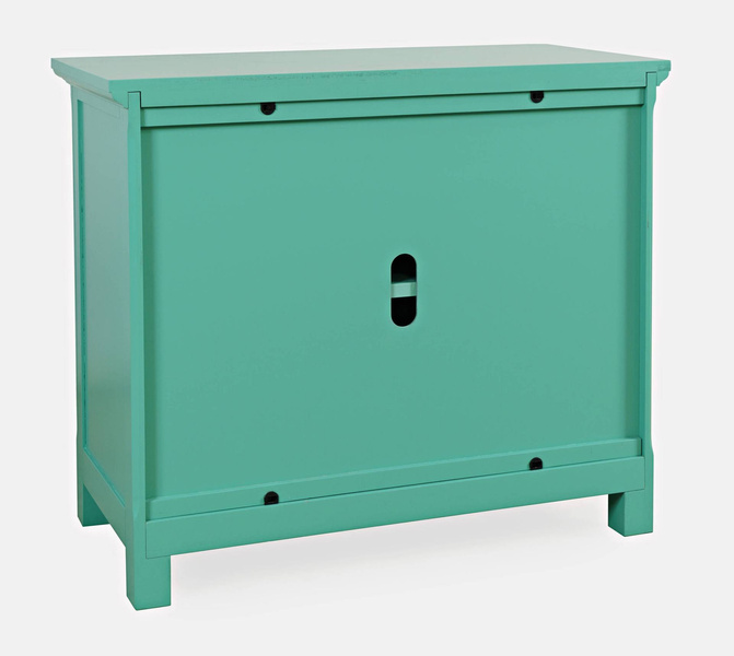 Komoda drewniana turkusowo-zielona Avola AV2253-38