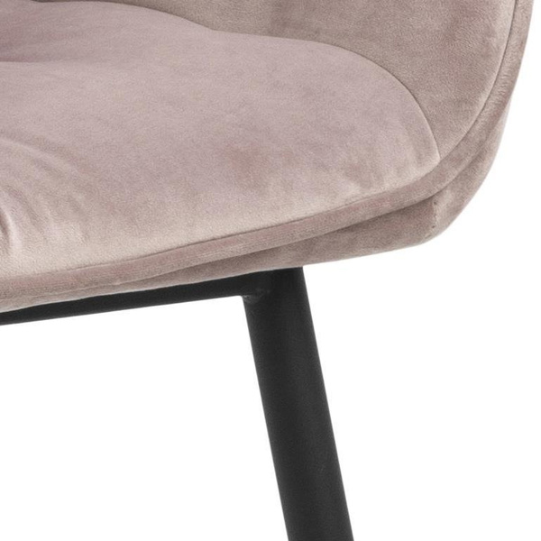 Brooke Krzesło Brudny róż