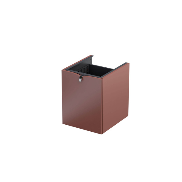 Oristo Szafka Niska SIENA UNI 40 cm Czerwony mat