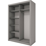 IDEA ID-17 - Szafa Przesuwna 2-drzwiowa Szara