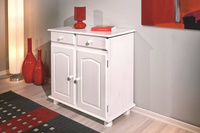 Komoda LOVI drewniana biała