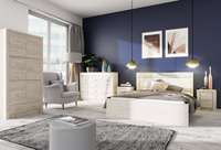 INDIANAPOLIS-14 - Szafa Narożna 2-drzwiowa Kraft Biały