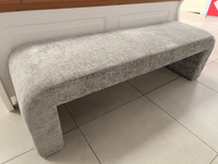 Leith LET70G Ławka tapicerowana srebrno-szara_01