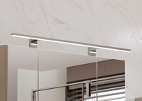 ALA - Lampa LED Nad Szafkę 80 cm Chrom IP44 230V