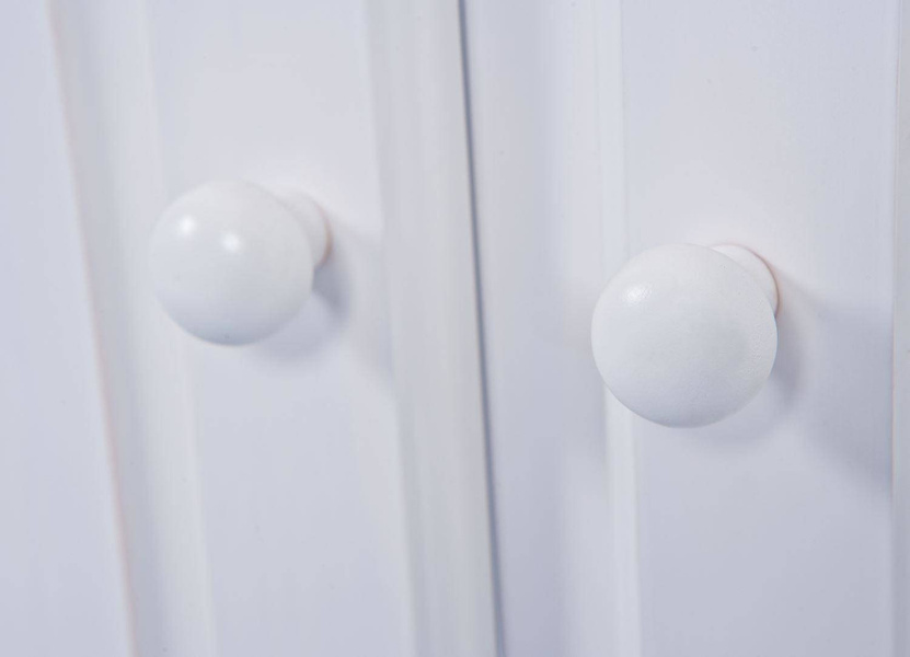 Kredens SIENA drewniany biały