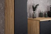 Szafka Wysoka LUXOR BLACK