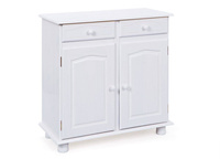 Komoda LOVI drewniana biała