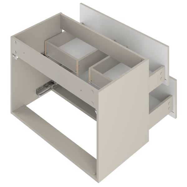 MARCO-01 Szafka Pod Umywalkę 2S 80 cm Kaszmir