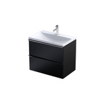 Oristo Szafka z Umywalką ETNA COMPACT 60 cm Czarny