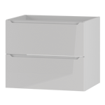 ETNA-02 Szafka pod Umywalkę 2S 60 cm Biały Mat Biały Połysk