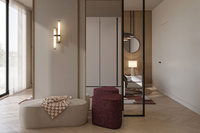 Cross S - Szafa 2D1S Congo Czarny Onyks Mat