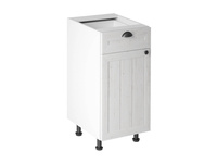 Szafka Kuchenna Dolna 1D1S Lewa D40S1-L Prowansja Sosna Andersen Biały Mat