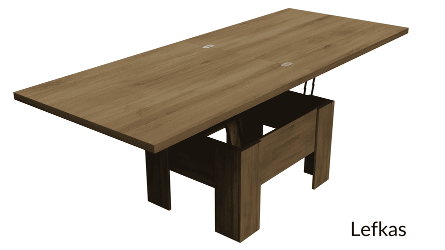 ERYK - Ławostół Ława Rozkładana Stolik Kawowy Dąb Lefkas