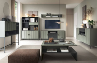 Shirley SHIK01 – Barek 1-drzwiowy Szarozielony/Antracyt/Nadruk