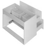 MARCO-01 Szafka Pod Umywalkę 2S 80 cm Biały Mat