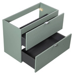 Szafka Pod Umywalkę 80 cm LINE REED GREEN