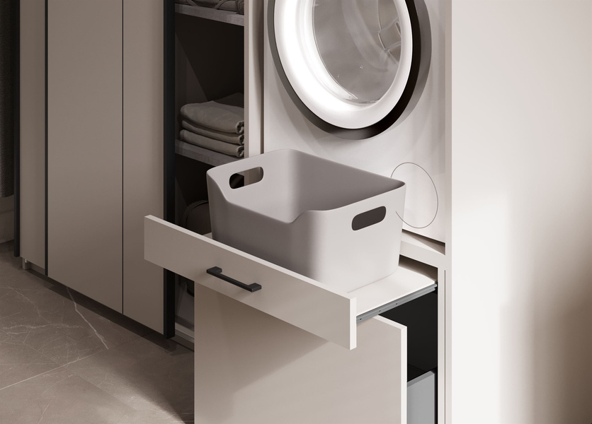 Aza - Zabudowa na Pralkę/Suszarkę 1S1P Kaszmir