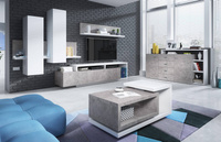 Bota Komoda 2D4S z Nadstawką Biały / Beton Colorado