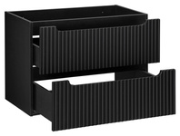 Szafka Pod Umywalkę 80 cm NOVA BLACK