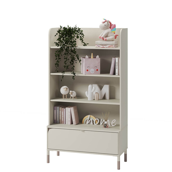 HARMONY HR-02 - Regał 1S Kaszmir/Truflowy