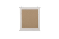 Lustro z półką w drewnianej ramie Romantic