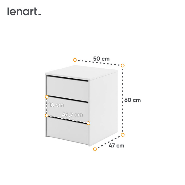 IDEA ID-13 - Kontenerek 3S Biały