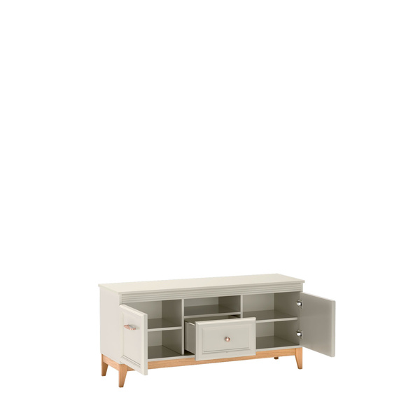 WINDSOR-8 - Komoda RTV 2D1S Cashmere