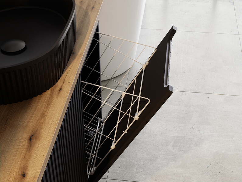 Szafka Wisząca 40 cm NOVA BLACK